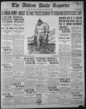 The Abilene Daily Reporter (Abilene, Tex.), Vol. 21, No. 315, Ed. 1 Wednesday, March 20, 1918
