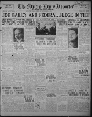 The Abilene Daily Reporter (Abilene, Tex.), Vol. 25, No. 149, Ed. 1 Tuesday, October 30, 1923