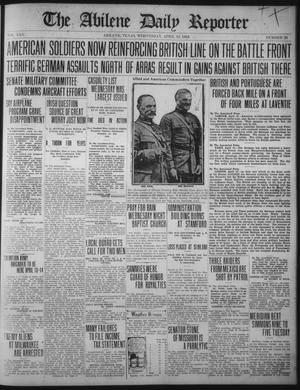 The Abilene Daily Reporter (Abilene, Tex.), Vol. 22, No. 20, Ed. 1 Wednesday, April 10, 1918