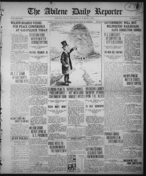 The Abilene Daily Reporter (Abilene, Tex.), Vol. 22, No. 74, Ed. 1 Wednesday, March 5, 1919