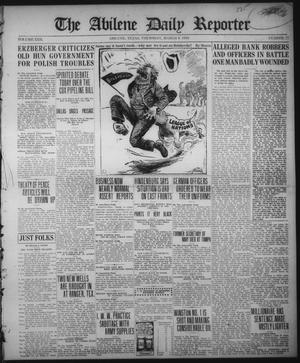 The Abilene Daily Reporter (Abilene, Tex.), Vol. 22, No. 77, Ed. 1 Thursday, March 6, 1919