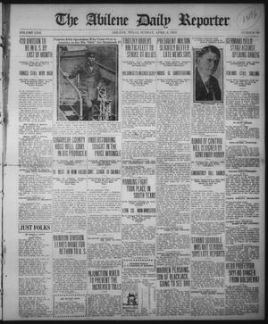 The Abilene Daily Reporter (Abilene, Tex.), Vol. 22, No. 99, Ed. 1 Sunday, April 6, 1919