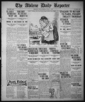 The Abilene Daily Reporter (Abilene, Tex.), Vol. 22, No. 123, Ed. 1 Monday, May 5, 1919