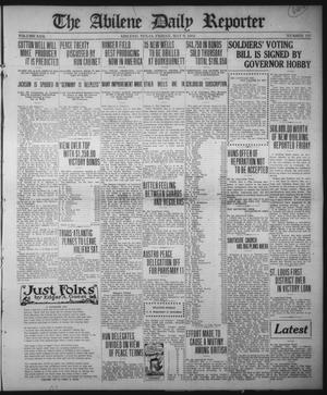 The Abilene Daily Reporter (Abilene, Tex.), Vol. 22, No. 127, Ed. 1 Friday, May 9, 1919