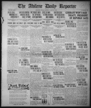 The Abilene Daily Reporter (Abilene, Tex.), Vol. 22, No. 135, Ed. 1 Monday, May 19, 1919