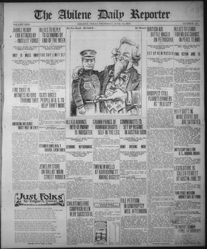 The Abilene Daily Reporter (Abilene, Tex.), Vol. 22, No. 157, Ed. 1 Thursday, June 12, 1919