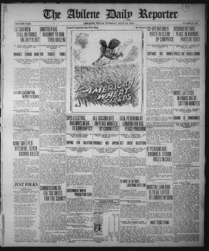 The Abilene Daily Reporter (Abilene, Tex.), Vol. 22, No. 186, Ed. 1 Tuesday, July 15, 1919