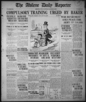 The Abilene Daily Reporter (Abilene, Tex.), Vol. 22, No. 203, Ed. 1 Monday, August 4, 1919