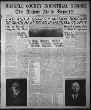 The Abilene Daily Reporter (Abilene, Tex.), Vol. 22, No. 208, Ed. 1 Sunday, August 10, 1919