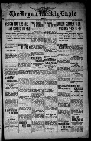 The Bryan Weekly Eagle And Pilot (Bryan, Tex.), Vol. 35, No. 16, Ed. 1 Thursday, January 4, 1917