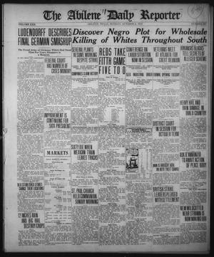 The Abilene Daily Reporter (Abilene, Tex.), Vol. 22, No. 257, Ed. 1 Monday, October 6, 1919