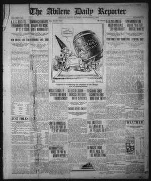 The Abilene Daily Reporter (Abilene, Tex.), Vol. 22, No. 279, Ed. 1 Sunday, November 2, 1919