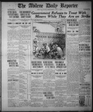 The Abilene Daily Reporter (Abilene, Tex.), Vol. 22, No. 281, Ed. 1 Wednesday, November 5, 1919