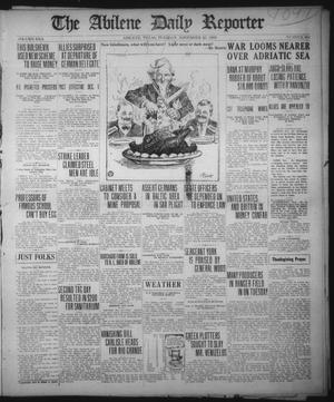 The Abilene Daily Reporter (Abilene, Tex.), Vol. 22, No. 294, Ed. 1 Tuesday, November 25, 1919