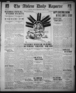 The Abilene Daily Reporter (Abilene, Tex.), Vol. 33, No. 6, Ed. 1 Wednesday, December 24, 1919