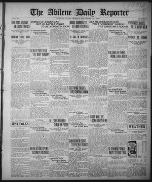 The Abilene Daily Reporter (Abilene, Tex.), Vol. 33, No. 7, Ed. 1 Sunday, December 28, 1919