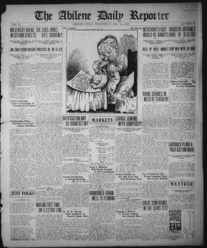 The Abilene Daily Reporter (Abilene, Tex.), Vol. 33, No. 10, Ed. 1 Wednesday, December 31, 1919