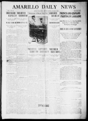 Amarillo Daily News (Amarillo, Tex.), Vol. 6, No. 56, Ed. 1 Thursday, January 7, 1915