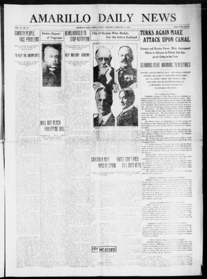 Amarillo Daily News (Amarillo, Tex.), Vol. 6, No. 81, Ed. 1 Friday, February 5, 1915