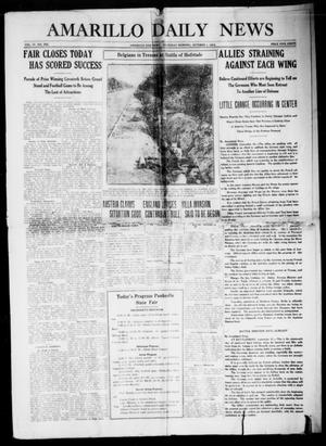 Amarillo Daily News (Amarillo, Tex.), Vol. 4, No. 285, Ed. 1 Thursday, October 1, 1914