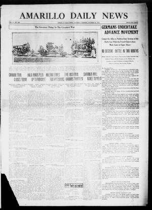 Amarillo Daily News (Amarillo, Tex.), Vol. 4, No. 305, Ed. 1 Saturday, October 24, 1914