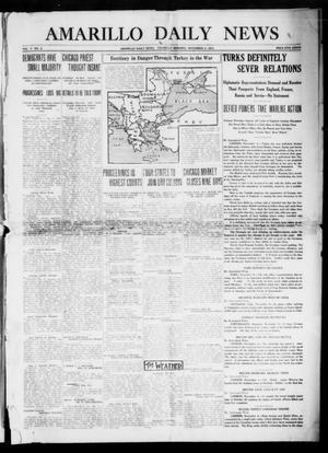Amarillo Daily News (Amarillo, Tex.), Vol. 5, No. 2, Ed. 1 Thursday, November 5, 1914
