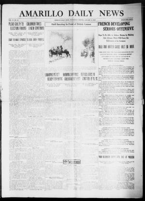 Amarillo Daily News (Amarillo, Tex.), Vol. 6, No. 61, Ed. 1 Wednesday, January 13, 1915