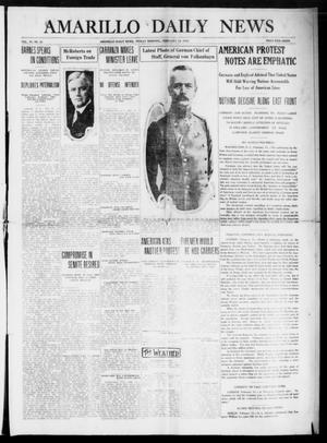 Amarillo Daily News (Amarillo, Tex.), Vol. 6, No. 87, Ed. 1 Friday, February 12, 1915