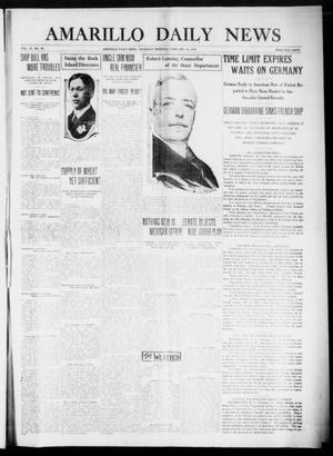 Amarillo Daily News (Amarillo, Tex.), Vol. 6, No. 92, Ed. 1 Thursday, February 18, 1915