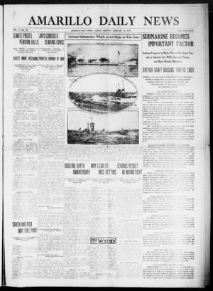 Amarillo Daily News (Amarillo, Tex.), Vol. 6, No. 96, Ed. 1 Tuesday, February 23, 1915