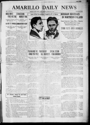 Amarillo Daily News (Amarillo, Tex.), Vol. 6, No. 101, Ed. 1 Sunday, February 28, 1915