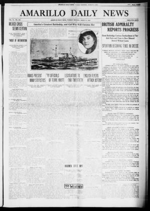 Amarillo Daily News (Amarillo, Tex.), Vol. 6, No. 108, Ed. 1 Tuesday, March 9, 1915