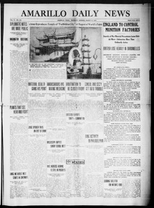 Amarillo Daily News (Amarillo, Tex.), Vol. 6, No. 116, Ed. 1 Thursday, March 18, 1915