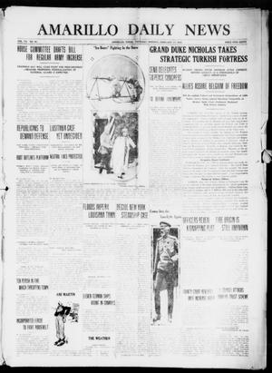 Amarillo Daily News (Amarillo, Tex.), Vol. 7, No. 90, Ed. 1 Thursday, February 17, 1916