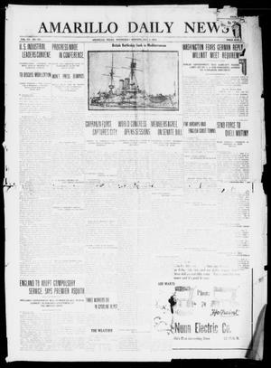 Amarillo Daily News (Amarillo, Tex.), Vol. 7, No. 155, Ed. 1 Wednesday, May 3, 1916