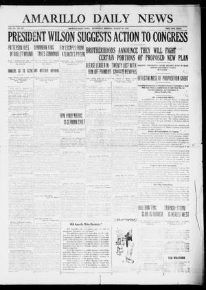 Amarillo Daily News (Amarillo, Tex.), Vol. 7, No. 257, Ed. 1 Wednesday, August 30, 1916