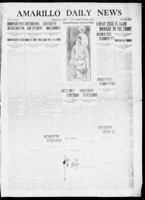 Amarillo Daily News (Amarillo, Tex.), Vol. 7, No. 310, Ed. 1 Tuesday, October 31, 1916