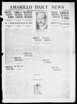 Amarillo Daily News (Amarillo, Tex.), Vol. 8, No. 24, Ed. 1 Friday, December 1, 1916