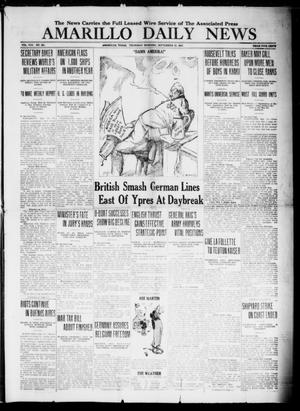 Amarillo Daily News (Amarillo, Tex.), Vol. 8, No. 281, Ed. 1 Thursday, September 27, 1917