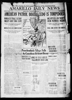 Amarillo Daily News (Amarillo, Tex.), Vol. 8, No. 316, Ed. 1 Wednesday, November 7, 1917