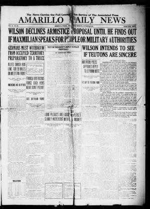 Amarillo Daily News (Amarillo, Tex.), Vol. 9, No. 292, Ed. 1 Wednesday, October 9, 1918