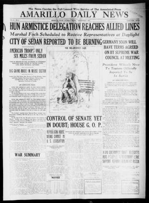 Amarillo Daily News (Amarillo, Tex.), Vol. 10, No. 4, Ed. 1 Thursday, November 7, 1918