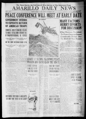 Amarillo Daily News (Amarillo, Tex.), Vol. 10, No. 12, Ed. 1 Saturday, November 16, 1918