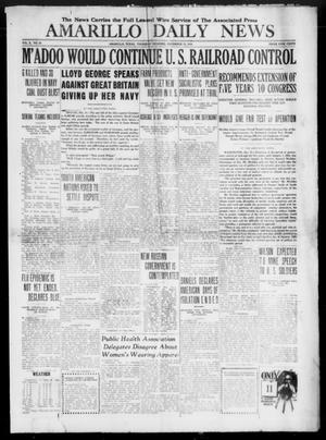 Amarillo Daily News (Amarillo, Tex.), Vol. 10, No. 34, Ed. 1 Thursday, December 12, 1918