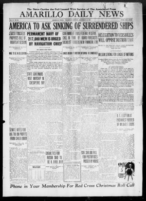 Amarillo Daily News (Amarillo, Tex.), Vol. 10, No. 40, Ed. 1 Thursday, December 19, 1918