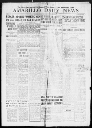 Amarillo Daily News (Amarillo, Tex.), Vol. 10, No. 53, Ed. 1 Friday, January 3, 1919