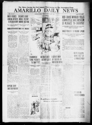 Amarillo Daily News (Amarillo, Tex.), Vol. 10, No. 107, Ed. 1 Friday, March 7, 1919