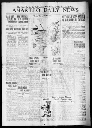 Amarillo Daily News (Amarillo, Tex.), Vol. 10, No. 109, Ed. 1 Sunday, March 9, 1919