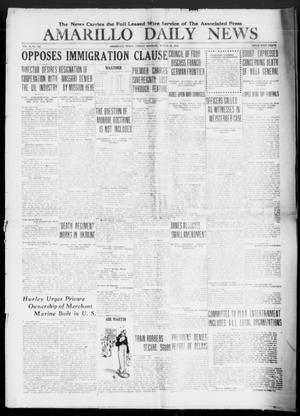 Amarillo Daily News (Amarillo, Tex.), Vol. 10, No. 125, Ed. 1 Friday, March 28, 1919