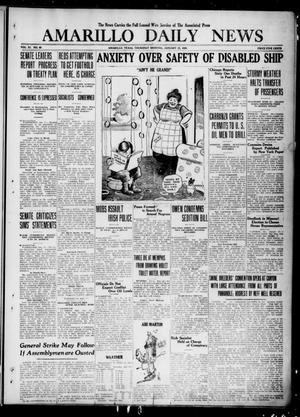 Amarillo Daily News (Amarillo, Tex.), Vol. 11, No. 69, Ed. 1 Thursday, January 22, 1920